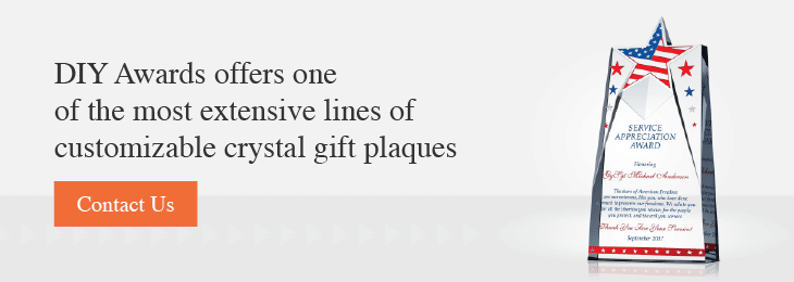 purchase a crystal award from diy awards