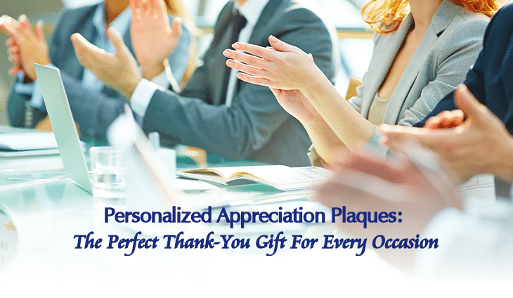 Personalized Appreciation Plaques: The Perfect Thank-You Gift For Every ...