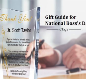 national boss's day gift guide graphic