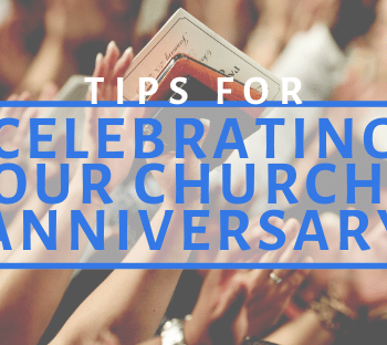 celebrating a church anniversary