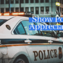 best ways to show police appreciation graphic