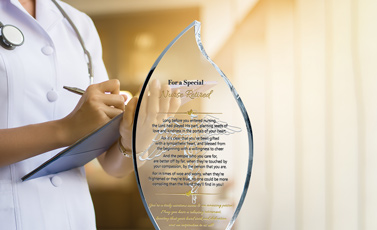 retirement nurse plaques gifts awards crystal engraved award nurses diy diyawards gift personalized