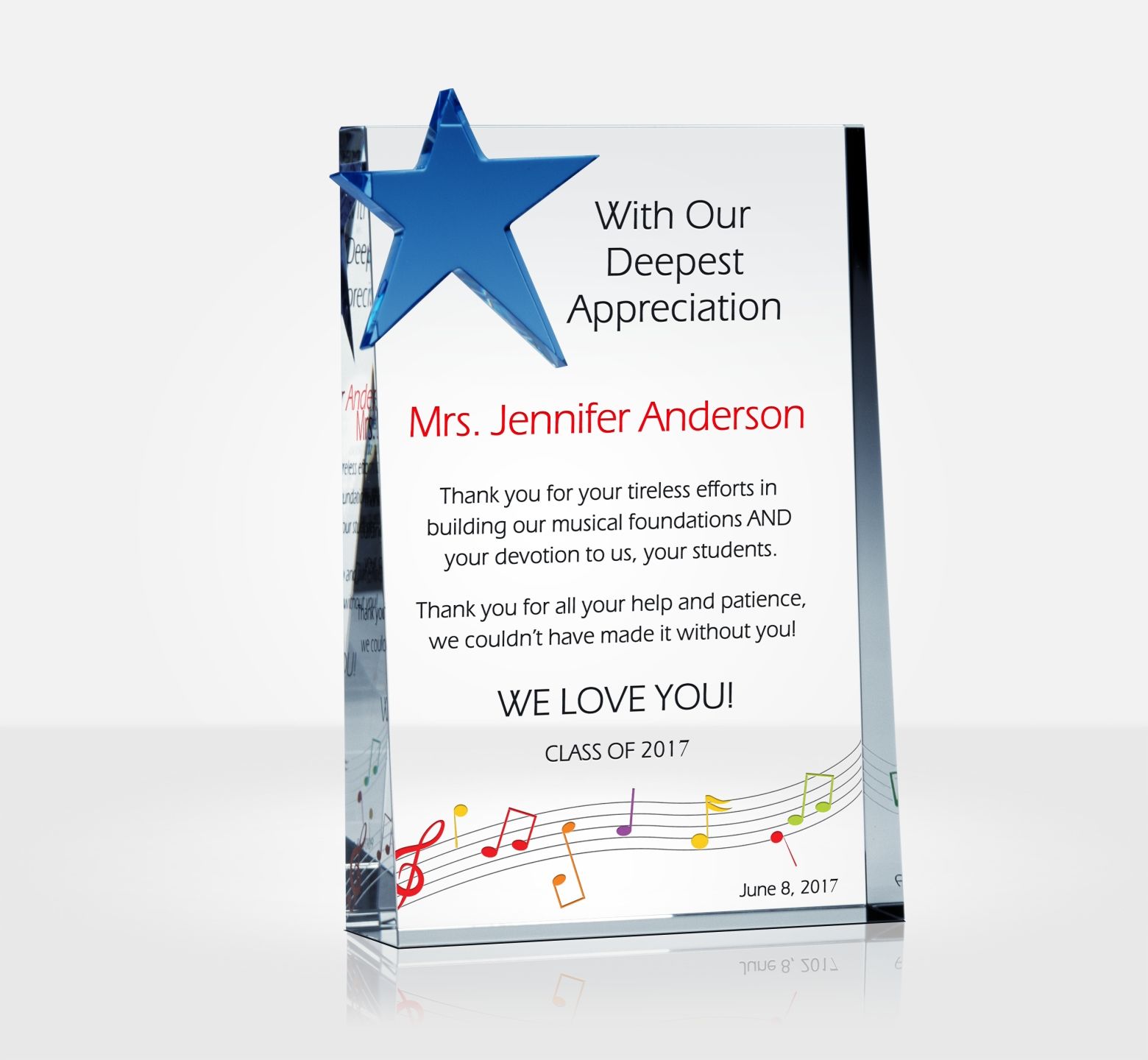 Appreciation Gifts for Musicians DIY Awards