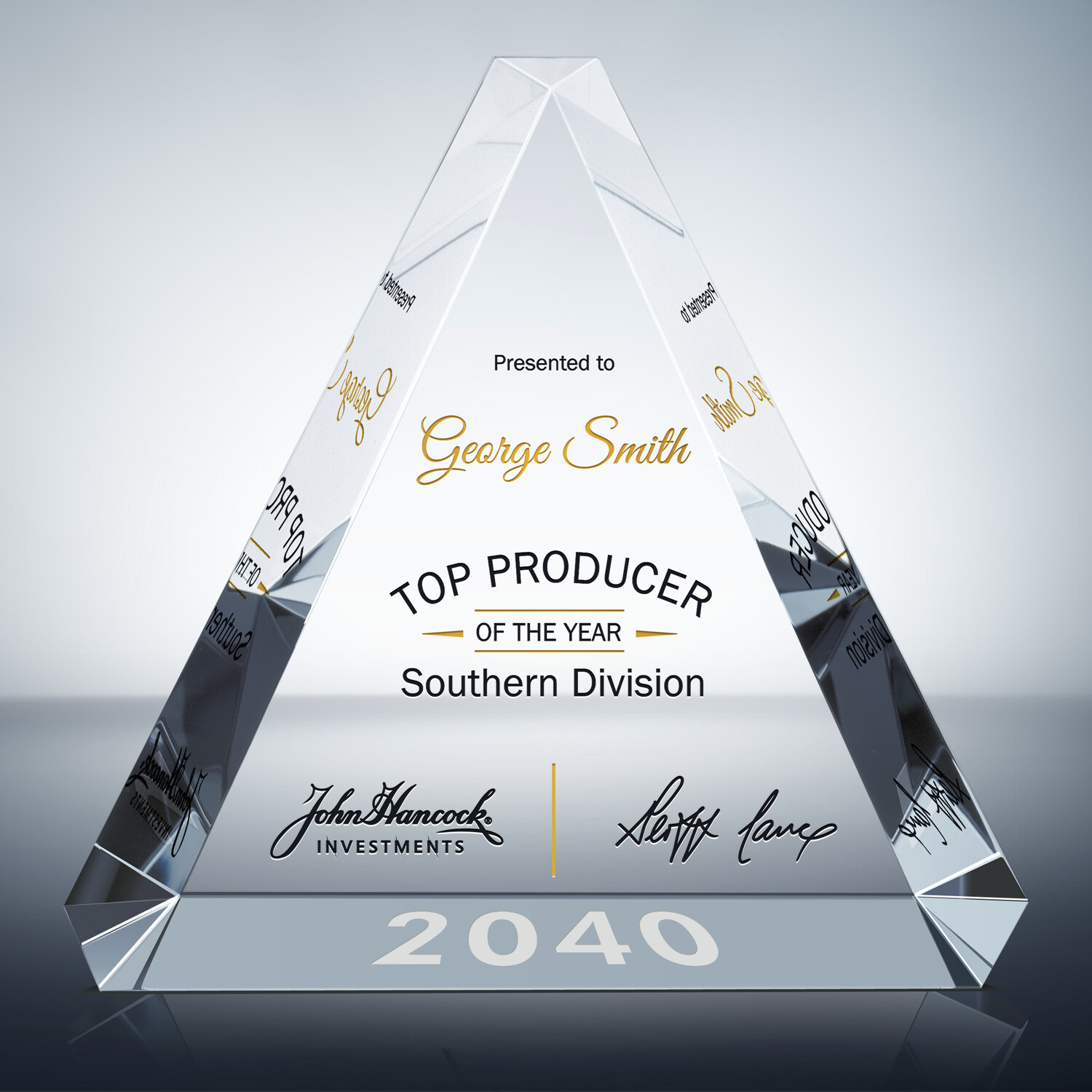 Top Producer of the Year Award Plaque (2981) Wording Ideas DIY Awards