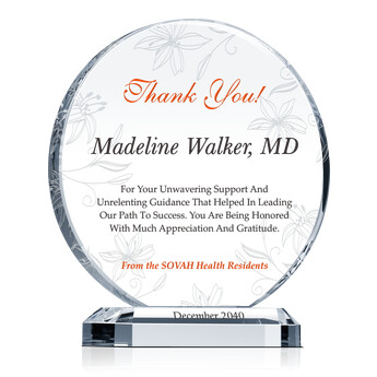 appreciation plaque wording award plaques boss thank circular employee awards idea glass recognition sample support messages sayings diyawards phrases